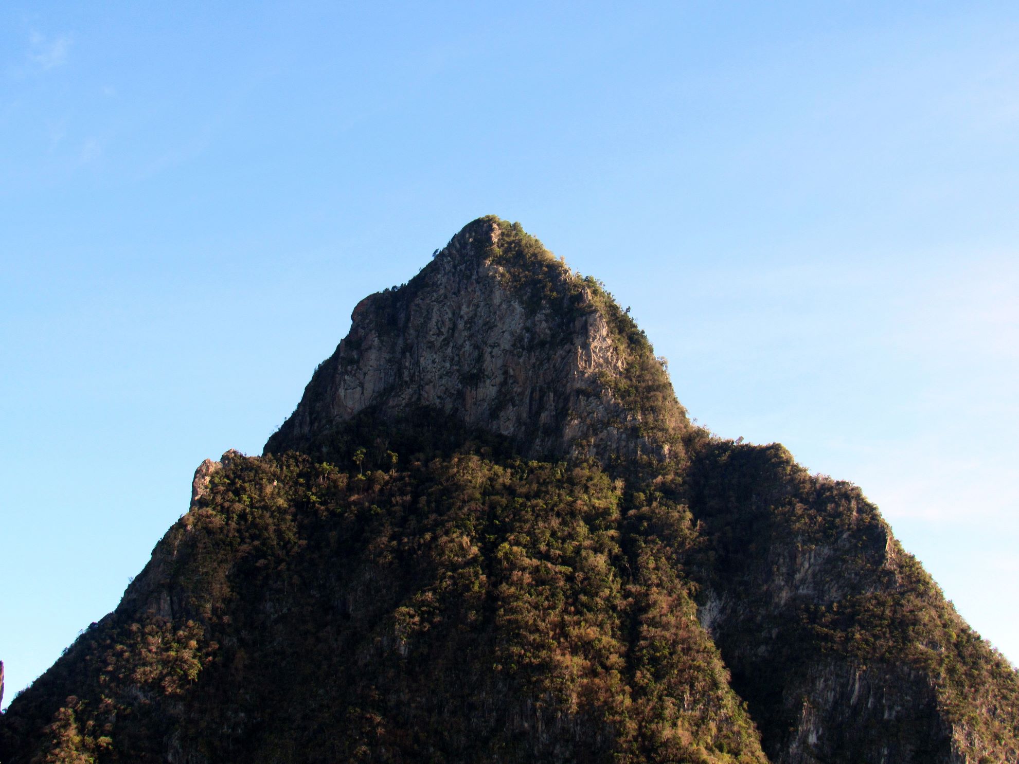 Close Up of Pitons